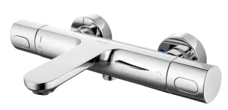 Смеситель для ванны Aquatek Альфа AQ1943CR с термостатом хром